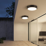 Einfache Outdoor Wasserdicht Aluminium Runde LED Flush Mount Deckenleuchte