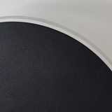 Minimalistische runde LED-Wandleuchte aus Metall für den Außenbereich