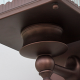 Rechteckige Retro-Wandleuchte für draußen