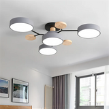 Nordische verzweigte Scheiben LED Deckenleuchte