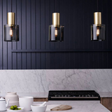 Robuste Pendelleuchte Aus Glas