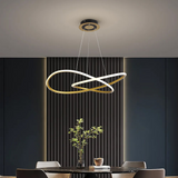 Minimalistische Gouden Cirkel Hanglamp LED Plafondlamp