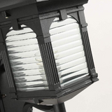 Antike Glas-Wandleuchte für draußen