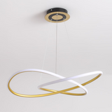 Minimalistische Gouden Cirkel Hanglamp LED Plafondlamp