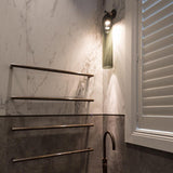 Kunstglas-Wandleuchter