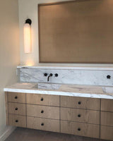 Kunstglas-Wandleuchter