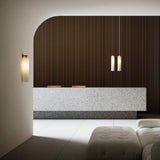 Kunstglas-Wandleuchter