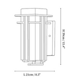 Linden Wandleuchte für draußen