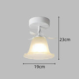 Französisch Tiffany Einfache Mini-Blume Deckenleuchte