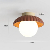 Eiserne Flur-Deckenleuchte