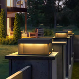 Schwarzes Feld für Außenleuchten