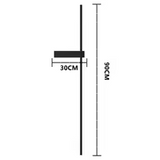 Säulen-Wandleuchte für draußen