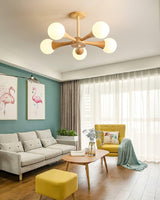 Nera-Deckenleuchte aus Holz