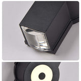 Draußen - Kreuzförmige Wandleuchte mit warmweißen LEDs