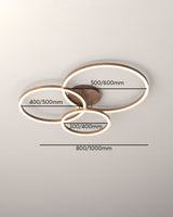 Elegante Ring-Deckenleuchte