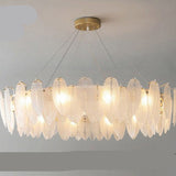 Feather™ - Luxuriöse Pendelleuchte mit Glasfedern