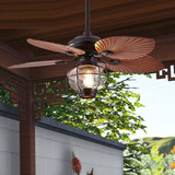 Schwarz Vintage Creative Deckenventilatoren