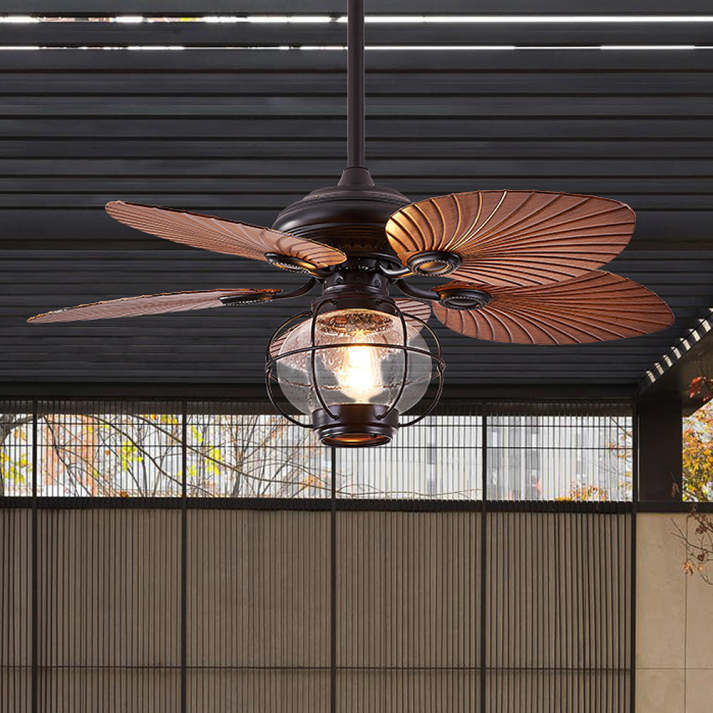Schwarz Vintage Creative Deckenventilatoren
