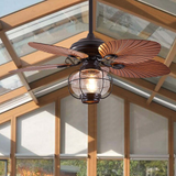 Schwarz Vintage Creative Deckenventilatoren