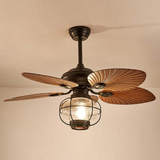 Schwarz Vintage Creative Deckenventilatoren