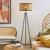 Rattan Stativ Stehleuchte