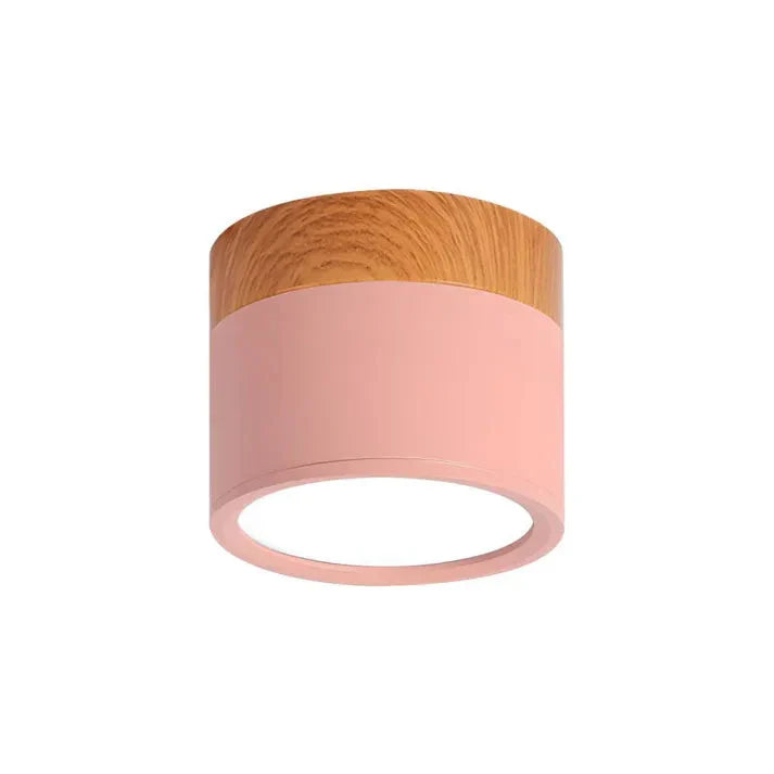 Skandinavische Cylinder LED-Deckenleuchten für Flure
