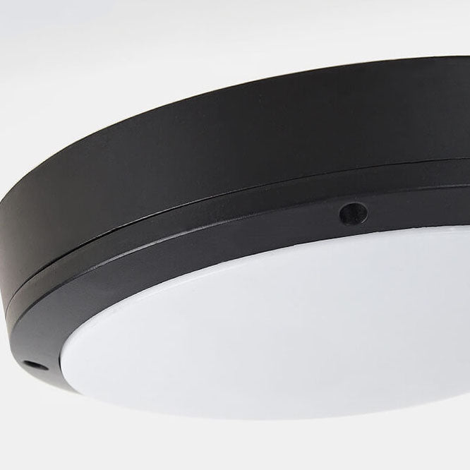 Einfache Outdoor Wasserdicht Aluminium Runde LED Flush Mount Deckenleuchte