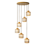 Kristall Vintage Treppe Kronleuchter