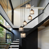 Kristall Vintage Treppe Kronleuchter