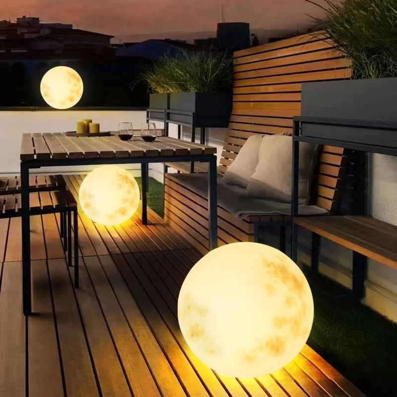 Moonlamp™ | Gartenlampe in Form eines Mondes