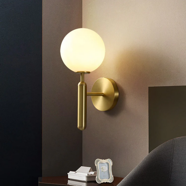 Luxuriöse moderne LED-Wandleuchte