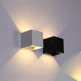 Moderne Aluminium Wasserdichte LED Wandleuchte für den Innenbereich