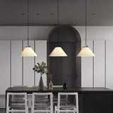 Noridic geplooide Creme Hanglamp