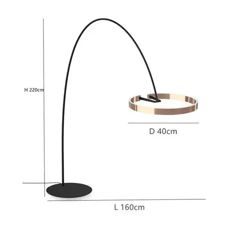 Nordic LED Designer Fishing Stehleuchte