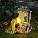 Glühender Gartenfrosch