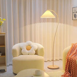 Moderne LED-Stoff-Stehleuchte