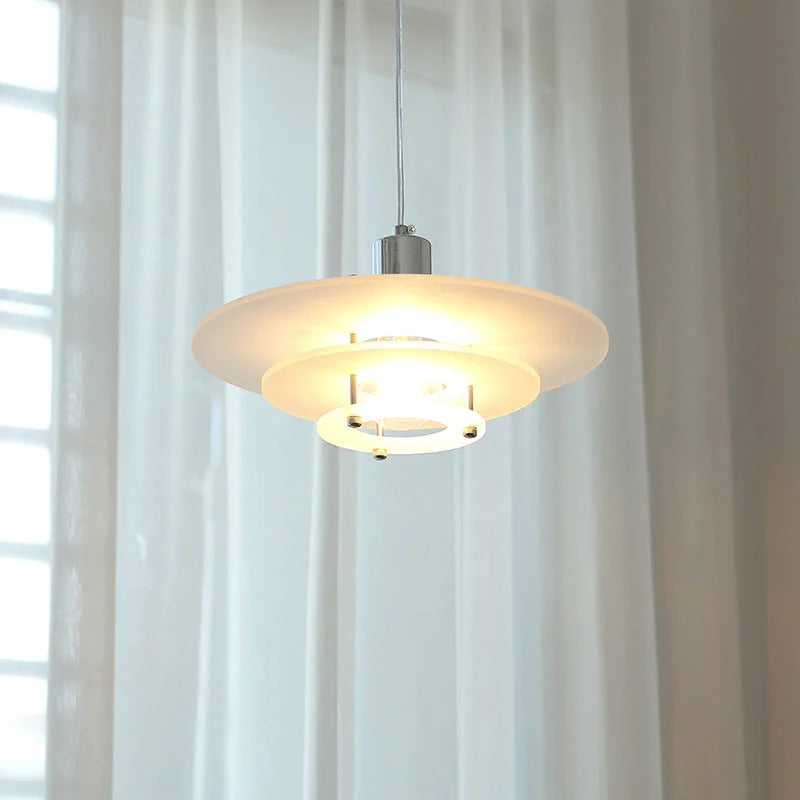 Moderne UFO Form Kronleuchter Vintage Pendelleuchte