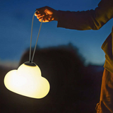 Minori Design LED Hängelampe Wolke Milch Weiß Metall/Acryl Garten