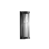 Moderne zylindrische Metall & Glas Outdoor Solar IP65 Wasserdichte Außenlampe