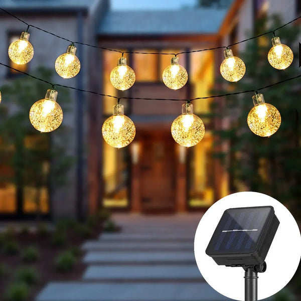 Solarite - Solarbetriebene wasserdichte LED-Stimmungsbeleuchtung für den Außenbereich