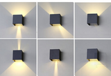 Moderne Aluminium Wasserdichte LED Wandleuchte für den Innenbereich
