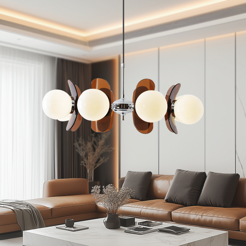 Retro Bauhaus-Kronleuchter