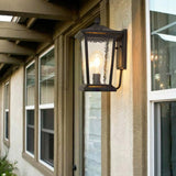 Bauernhaus Wasserdicht Glasschirm Außenwandleuchte