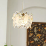 Floral Glas Pendelleuchte