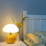 Französische Creme Pilz Lampe