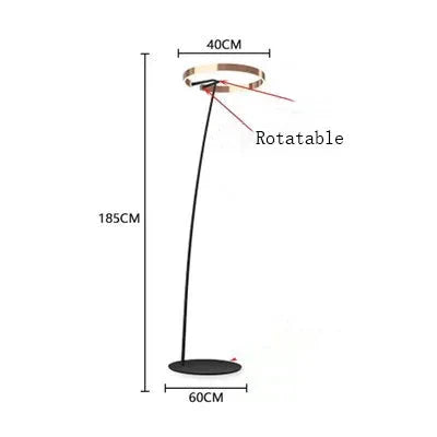 Nordic LED Designer Fishing Stehleuchte