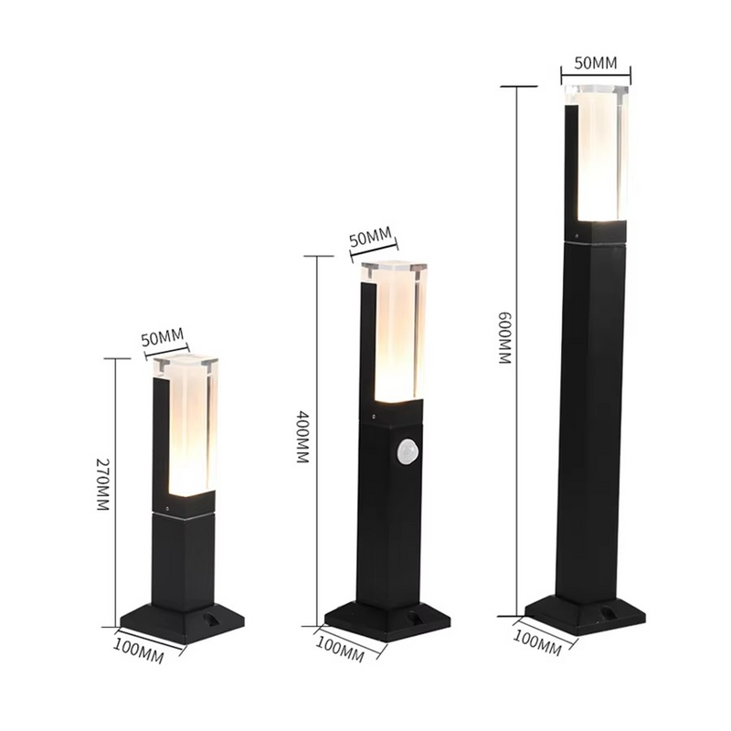 Gavia  Außen-Bewegungsmelder-Lampe