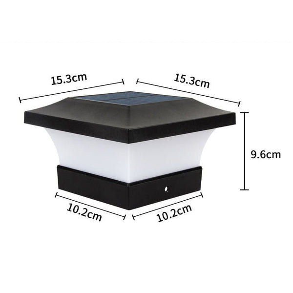 Nugee Short Light | Solarbetriebene Säulenleuchte für draußen