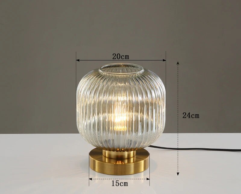 Krystall-Lampe
