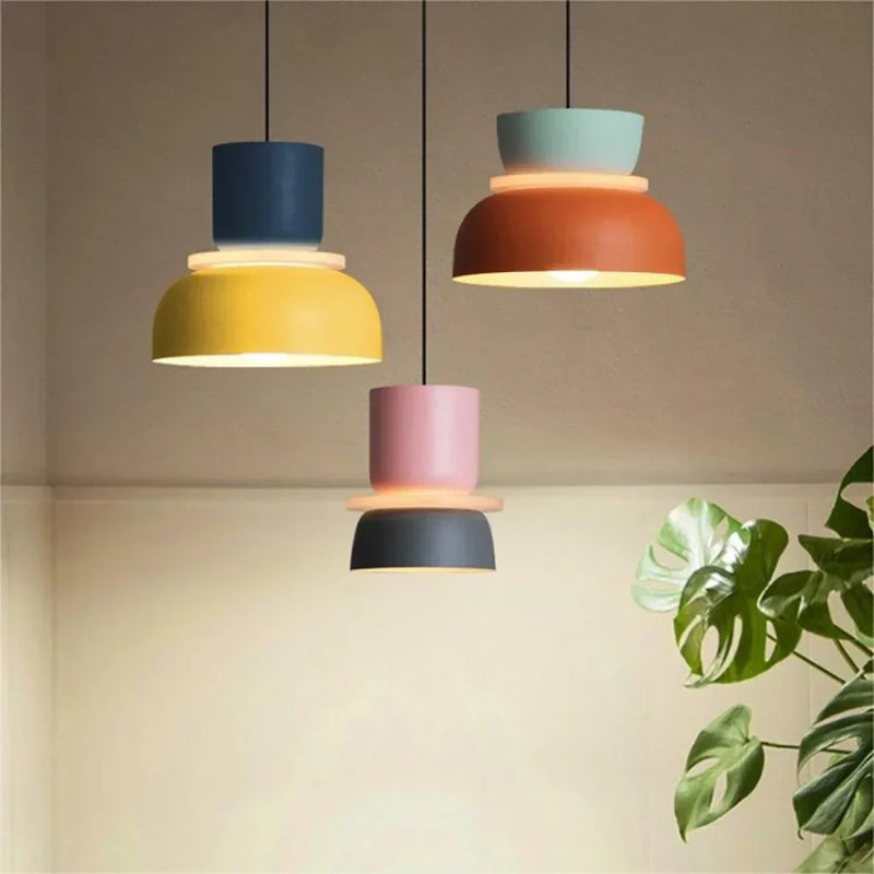 Dulcy Color Block Nordic Pendelleuchte